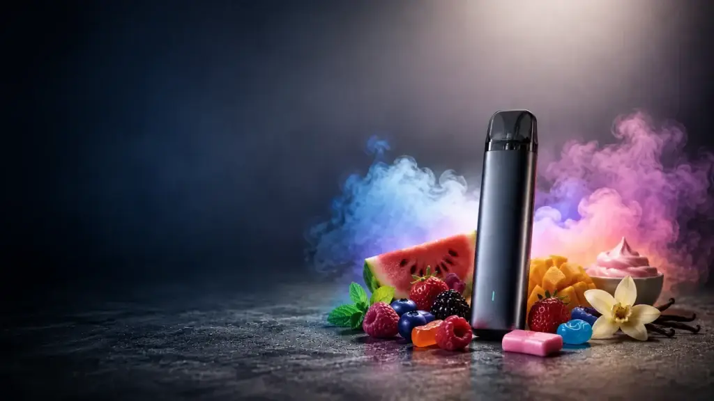 A ideia de que os sabores dos cigarros eletrônicos fisgam as crianças é simples, convincente – e falsa. A ideia de que os sabores dos cigarros eletrônicos fisgam as crianças é simples, convincente - e falsa. 30