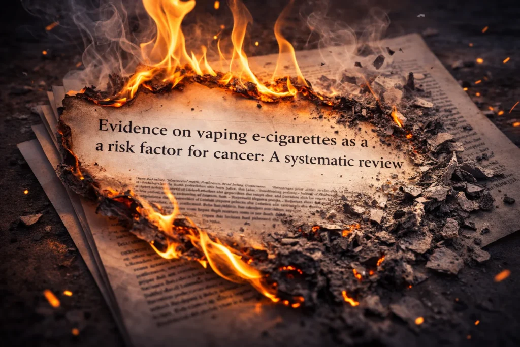Estudo brasileiro que associava vape ao câncer é retratado e gera constrangimento acadêmico internacional 30