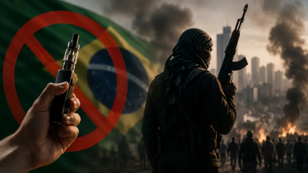 Apoiar a proibição dos cigarros eletrônicos no Brasil é apoiar o terrorismo 30