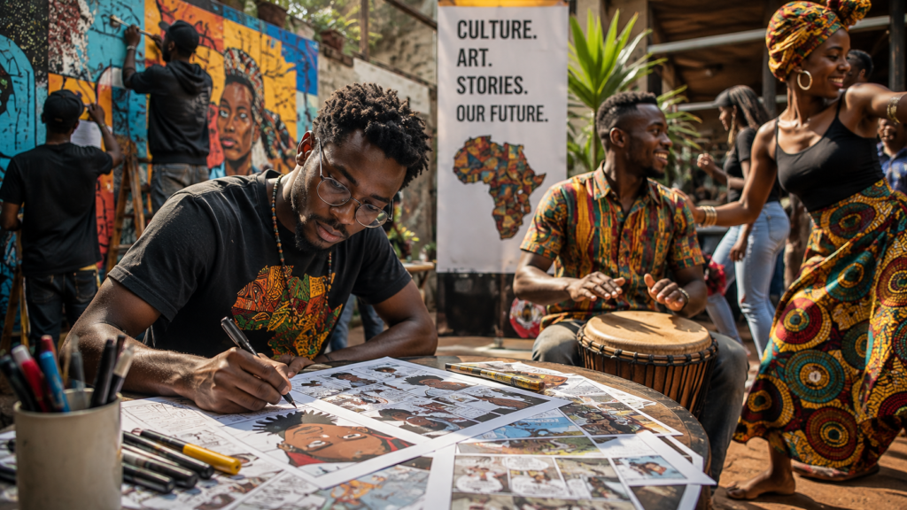 Transformando a África através da cultura, das artes e das histórias em quadrinhos 21