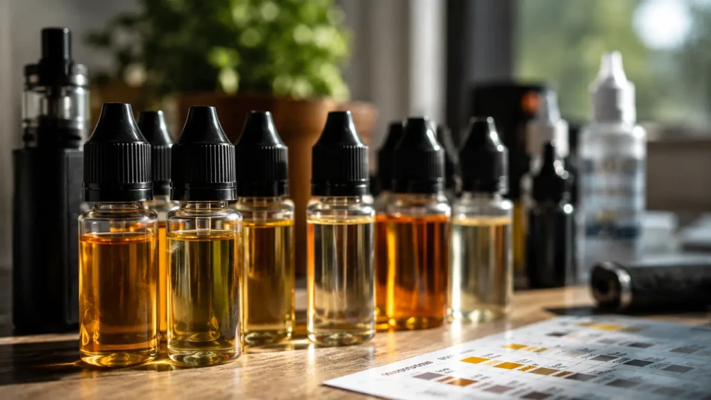 Validade de líquidos para vaporizadores