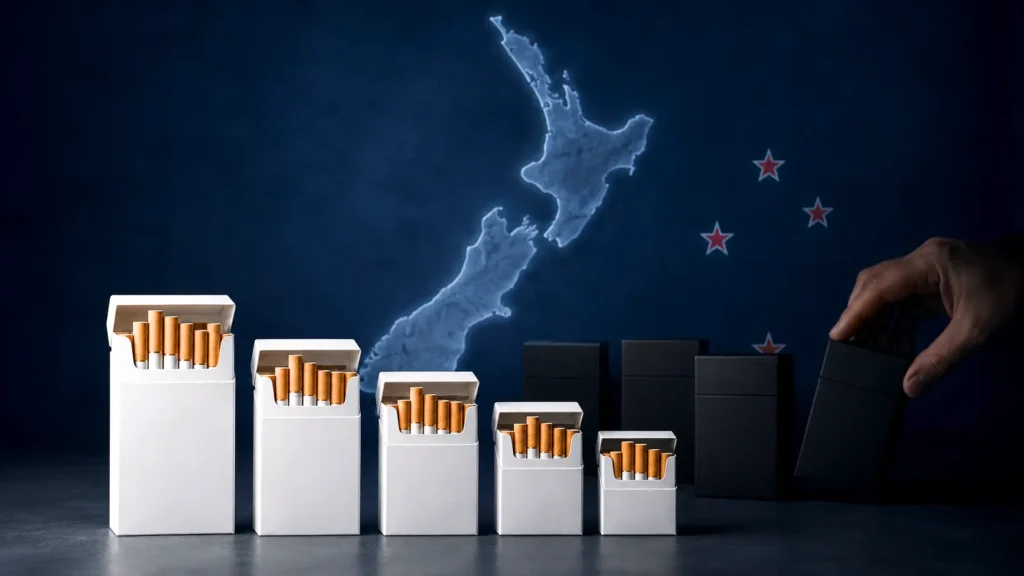 Venda legal de tabaco cai mais de 20% na Nova Zelândia, mas mercado clandestino preocupa governo 22